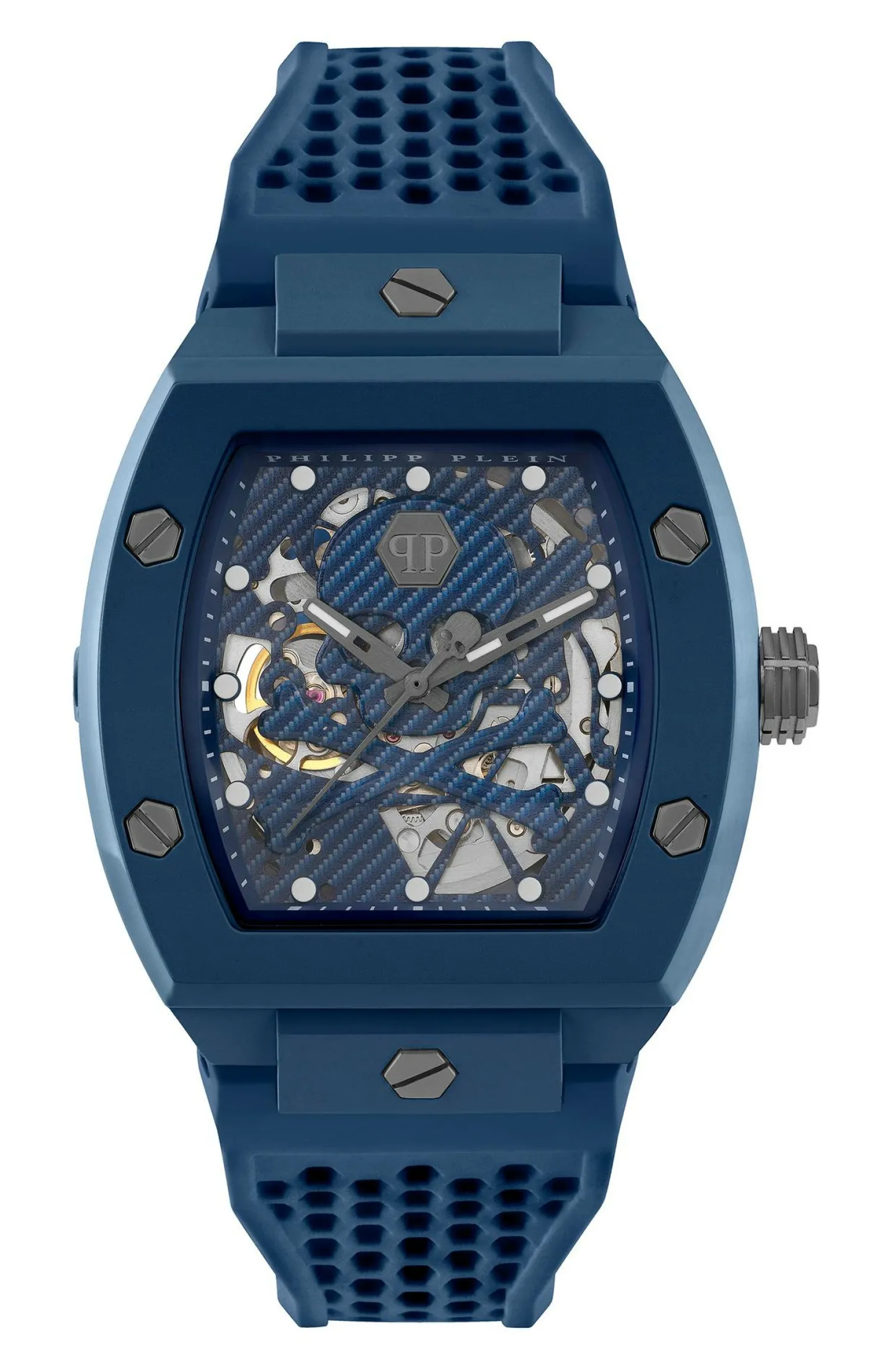 Philipp Plein Automatik Herrenuhr The $keleton Ecoceramic PWVBA0323