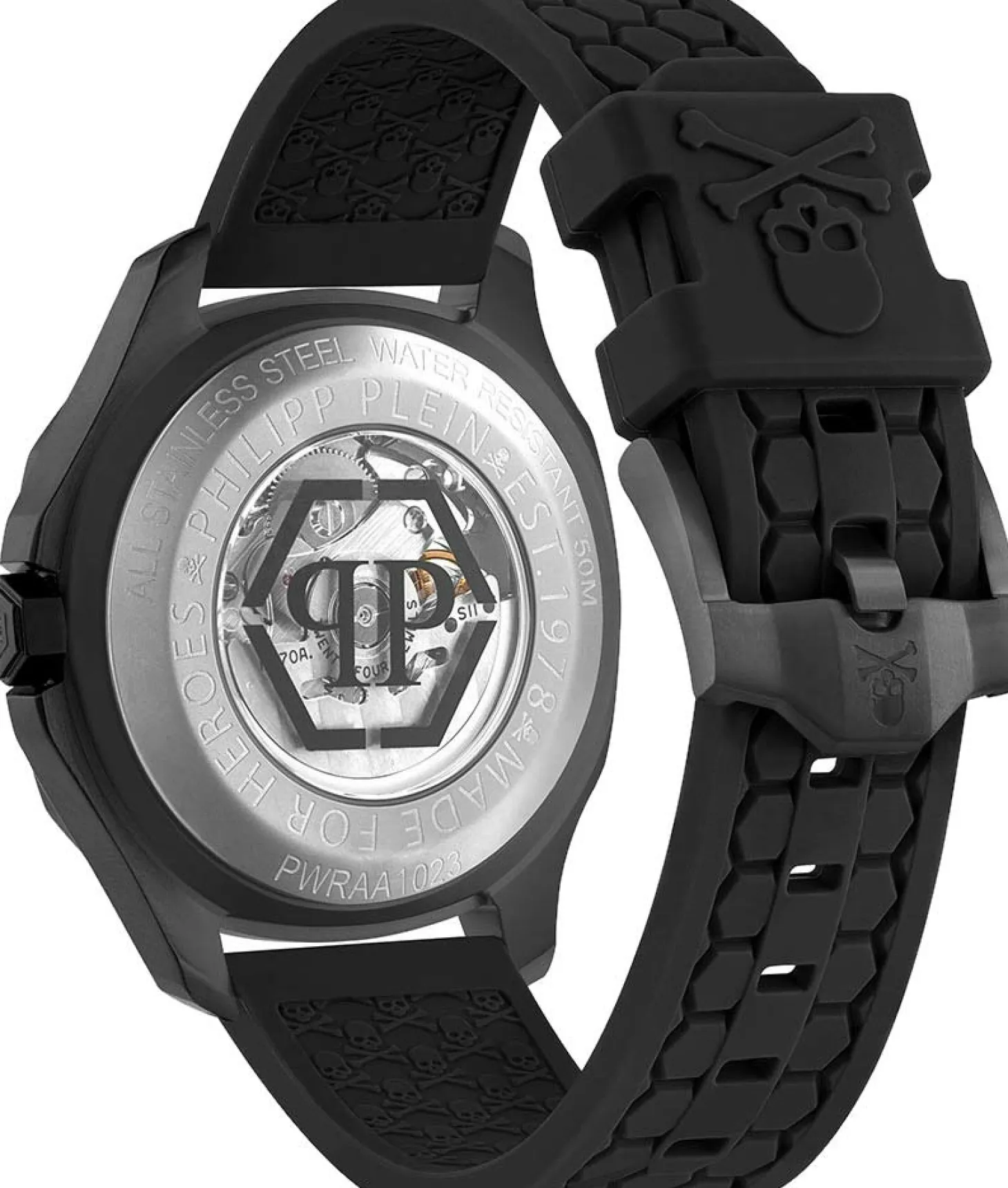 Philipp Plein Automatik Herrenuhr $keleton $pectre Rainbow