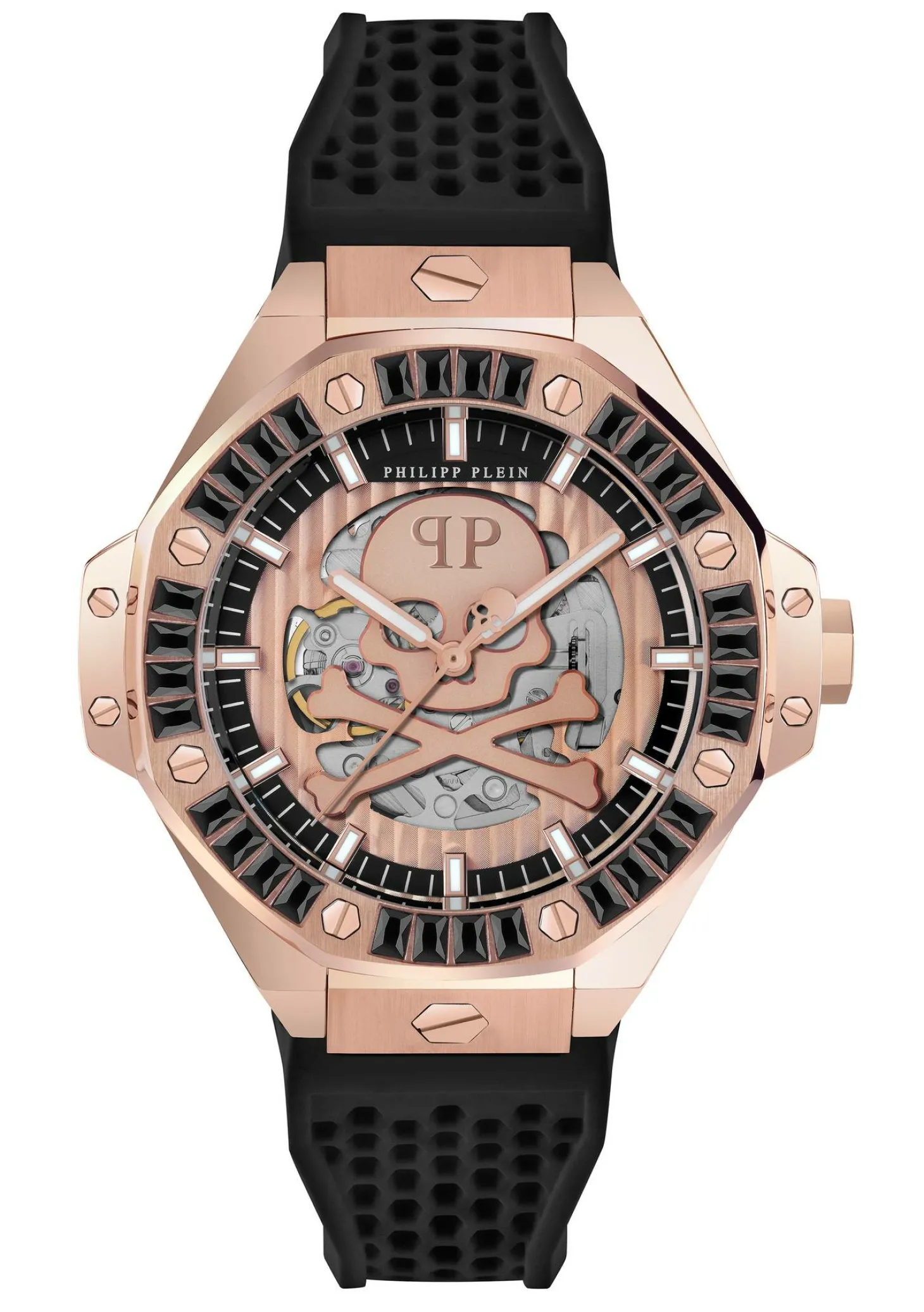 Philipp Plein Automatik Herrenuhr Plein $keleton Royal