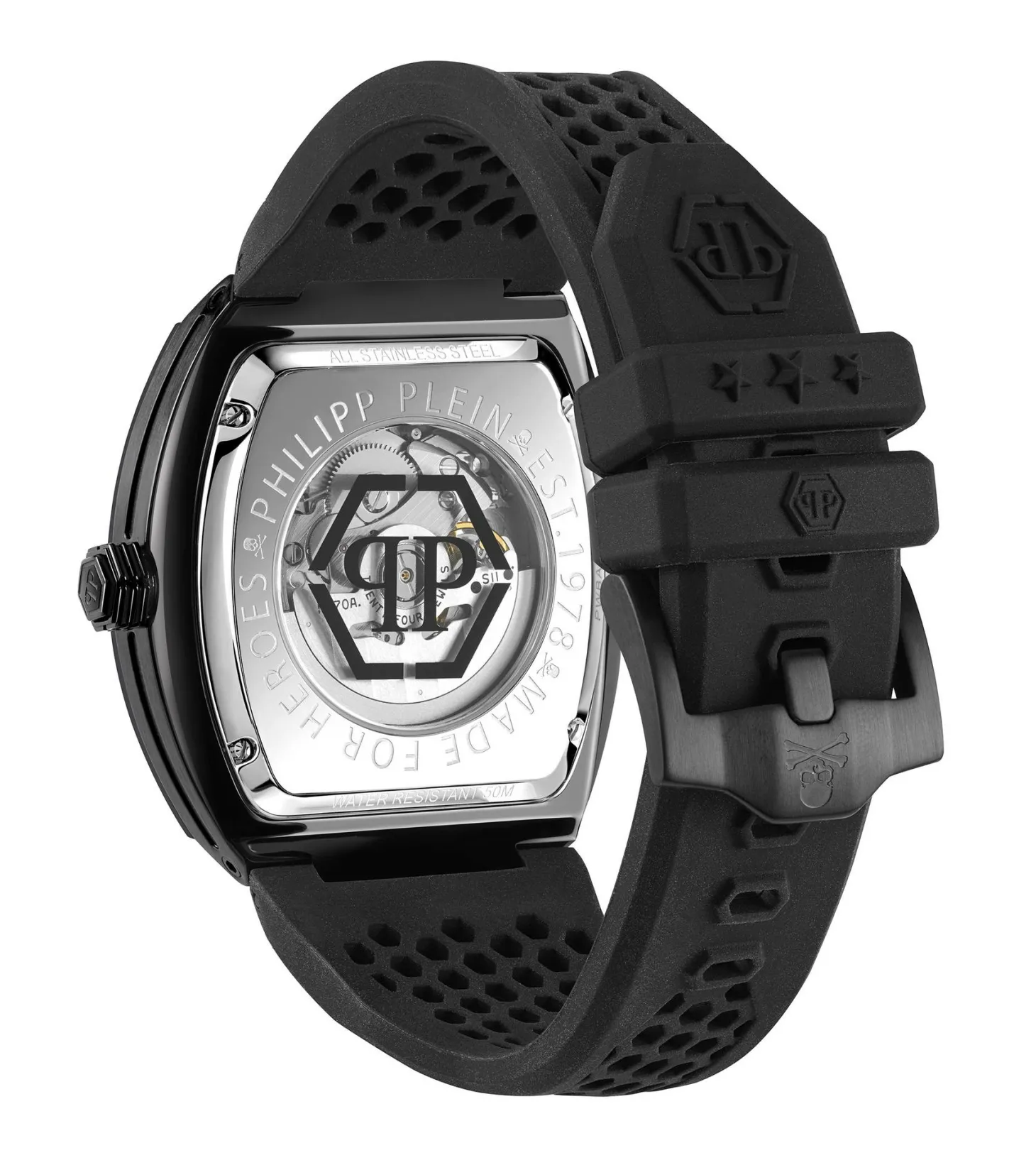 Philipp Plein Automatik Herrenuhr The $keleton Crystal