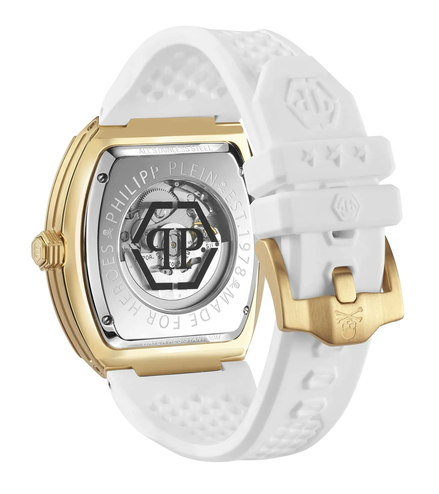 Philipp Plein Automatik Herrenuhr The $keleton Caviar PWBAA0421