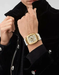 Philipp Plein Automatik Herrenuhr The $keleton Caviar PWBAA0421