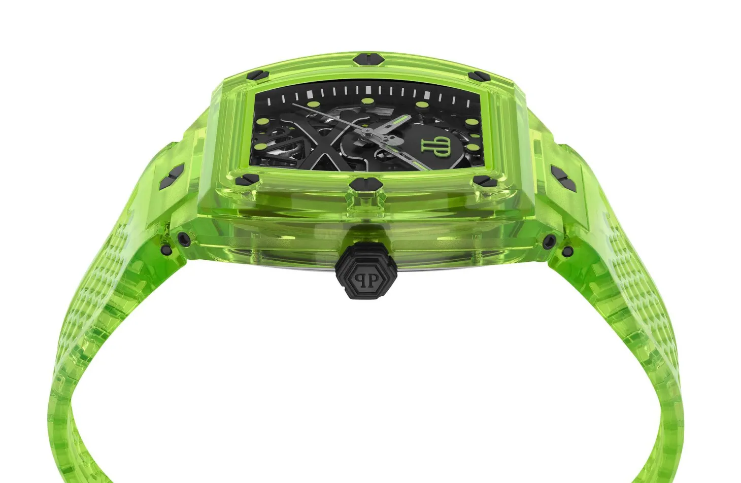 Philipp Plein Automatik Herrenuhr The $keleton Crystal