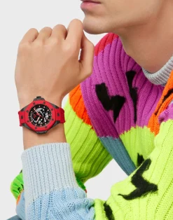 Philipp Plein Automatik Herrenuhr Plein $keleton Royal