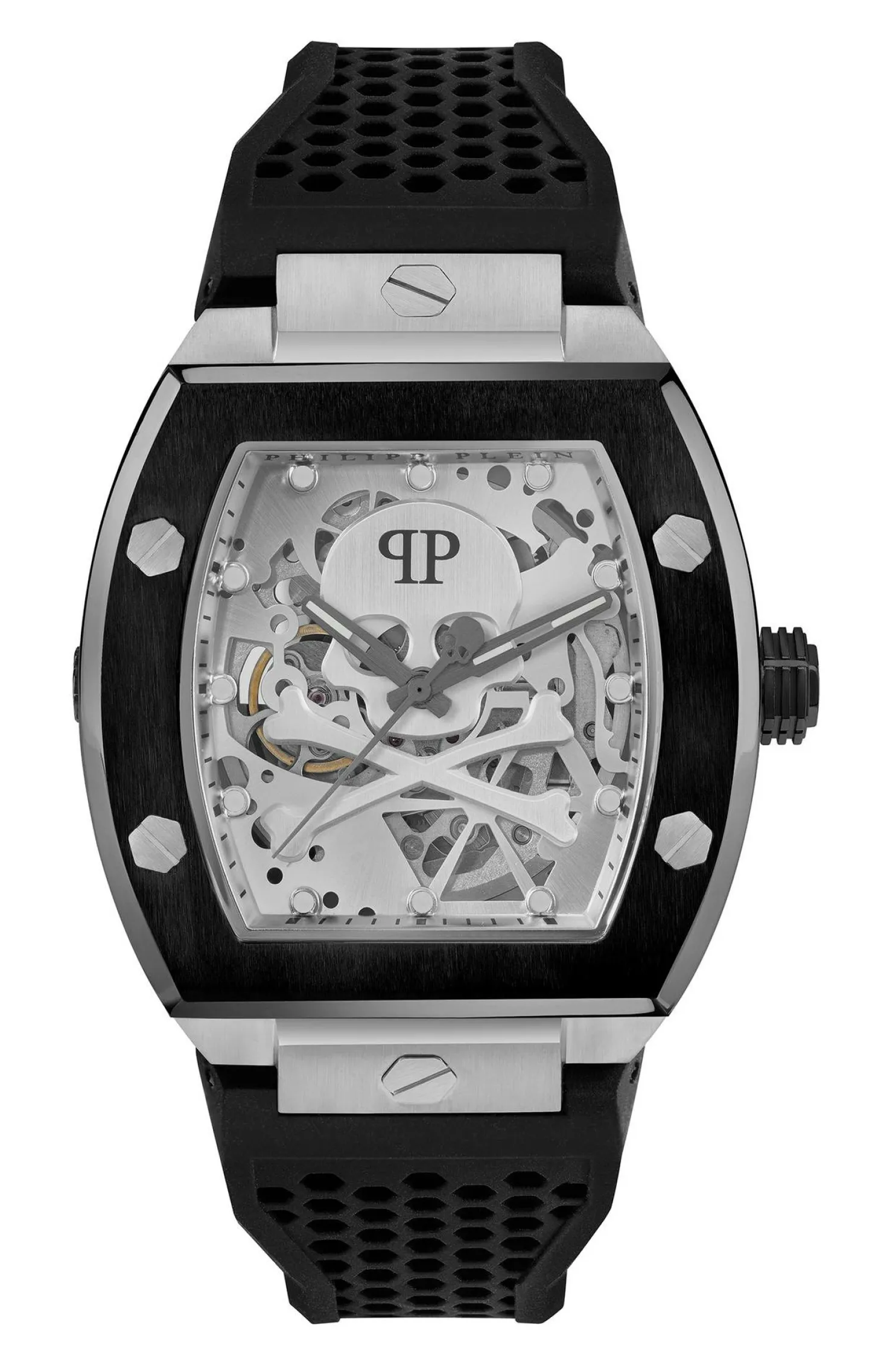 Philipp Plein Automatik Herrenuhr The $keleton