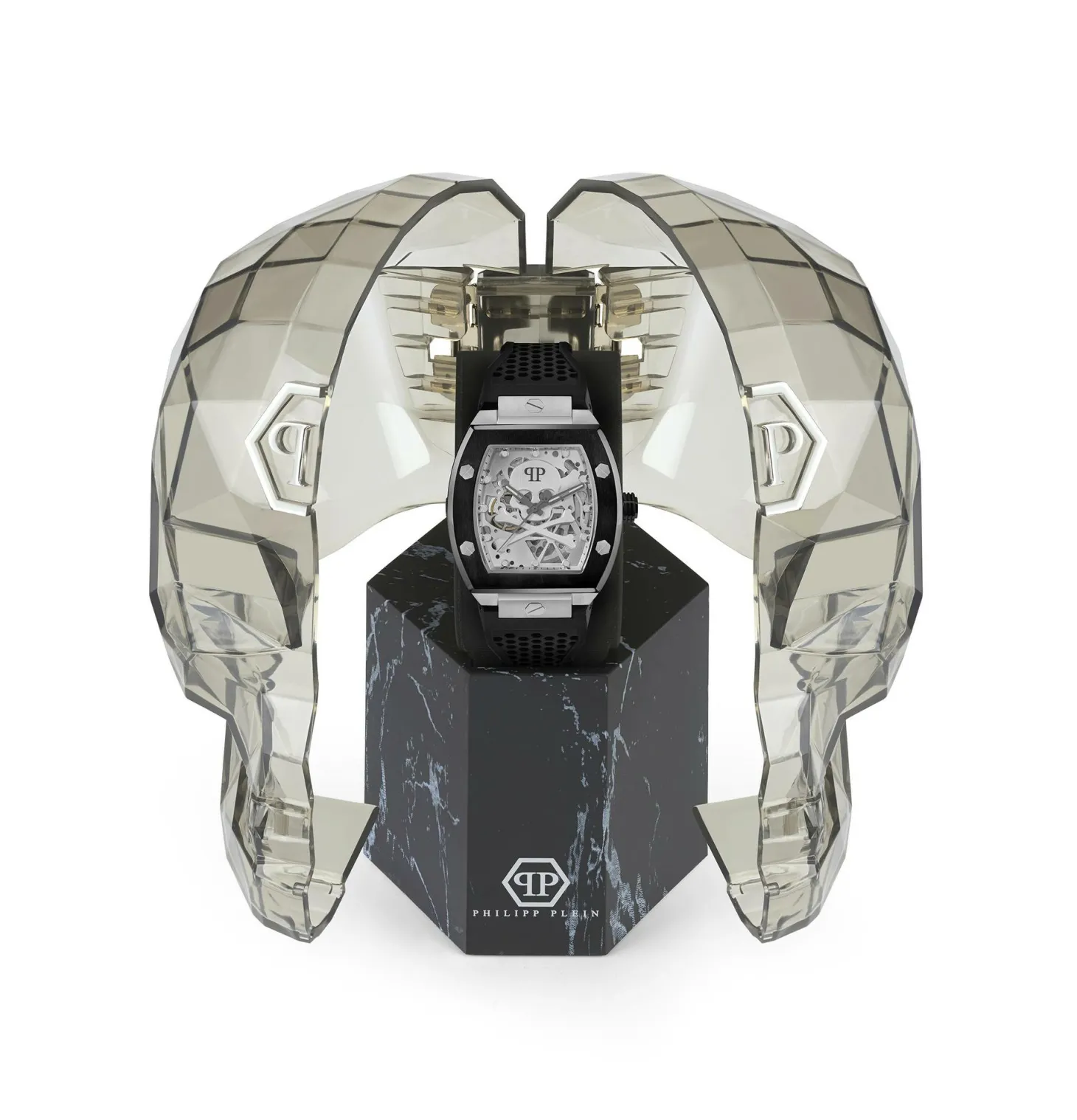 Philipp Plein Automatik Herrenuhr The $keleton