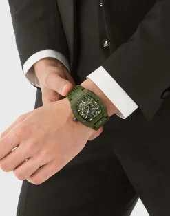 Philipp Plein Automatik Herrenuhr The $keleton Ecoceramic