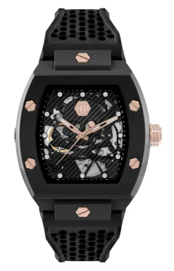 Philipp Plein Automatik Herrenuhr The $keleton Ecoceramic