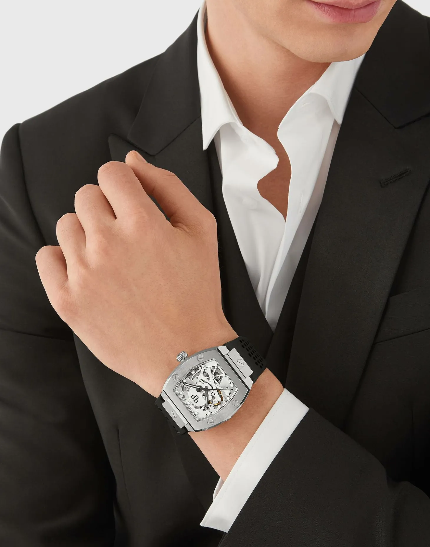 Philipp Plein Automatik Herrenuhr The $keleton