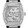 Philipp Plein Automatik Herrenuhr The $keleton Crystal
