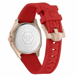 Philipp Plein Damen Armbanduhr Spectre Lady Weiß Gold PWTAA1024