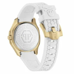 Philipp Plein Damen Armbanduhr The $pectre Lady PWTAA0924 Gold/Weiß