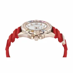 Philipp Plein Damen Armbanduhr PWOFA0325 Plein Majesty Rosé/Rot