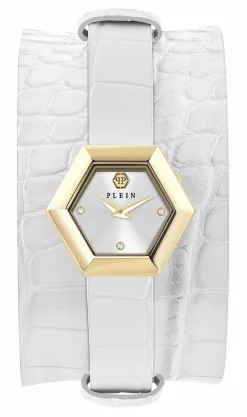 Philipp Plein Damen Armbanduhr LA JUNGLE DE PLEIN Leder PW6FA0125