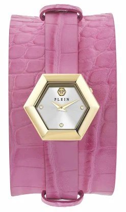 Philipp Plein Damen Armbanduhr LA JUNGLE DE PLEIN Leder PW6FA0125