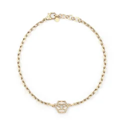 Philipp Plein Damen Halskette Hexagon