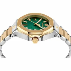 Philipp Plein Damen-Armbanduhr PWBDA0724 Grün / Bicolor