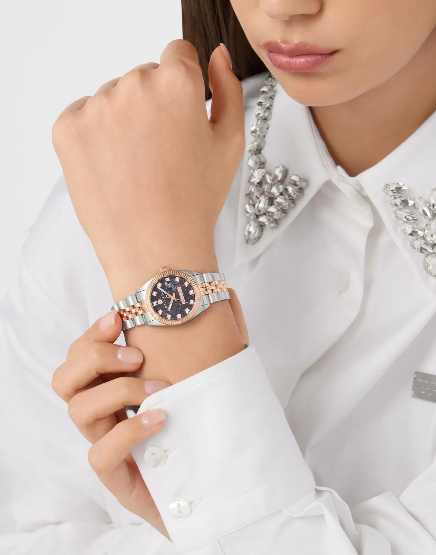 Philipp Plein Damenuhr Date Superlative