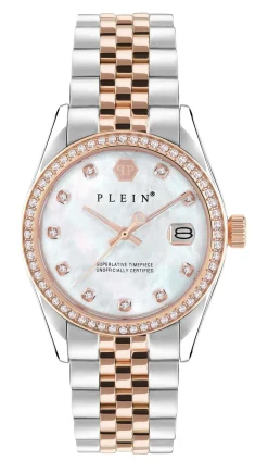 Philipp Plein Damenuhr Date Superlative Bicolor