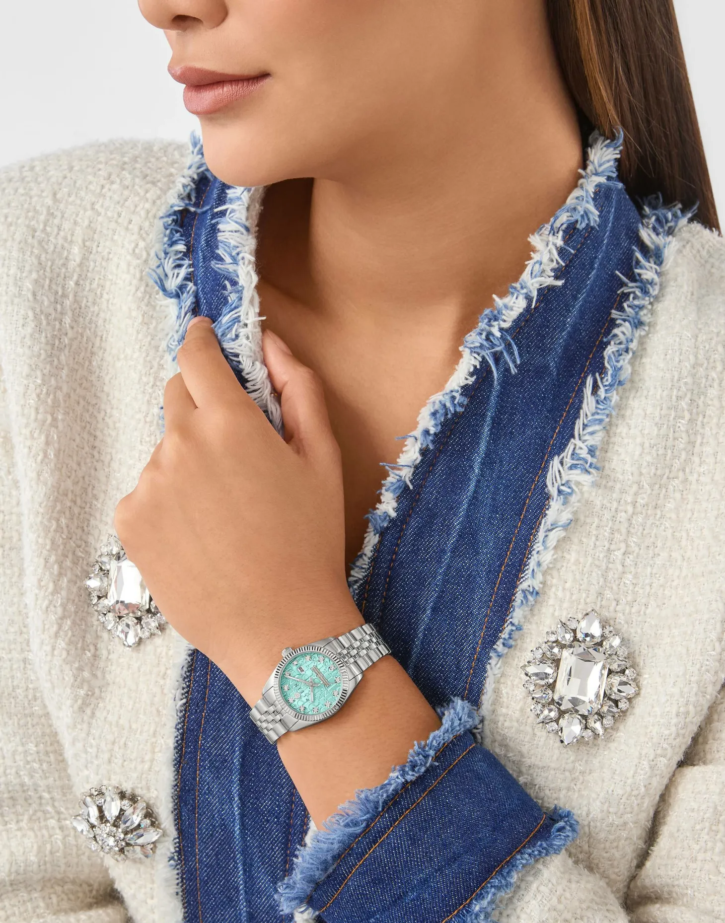 Philipp Plein Damenuhr Date Superlative