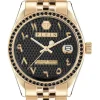 Philipp Plein Damenuhr Date Superlative Crystal Gold