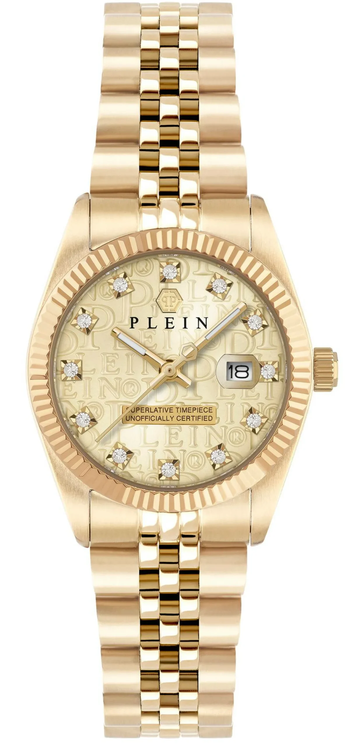 Philipp Plein Damenuhr Date Superlative