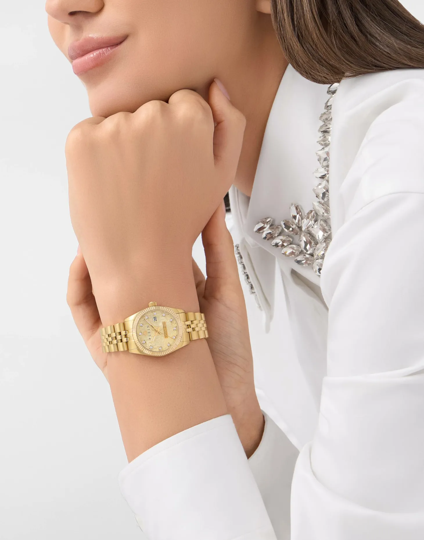 Philipp Plein Damenuhr Date Superlative