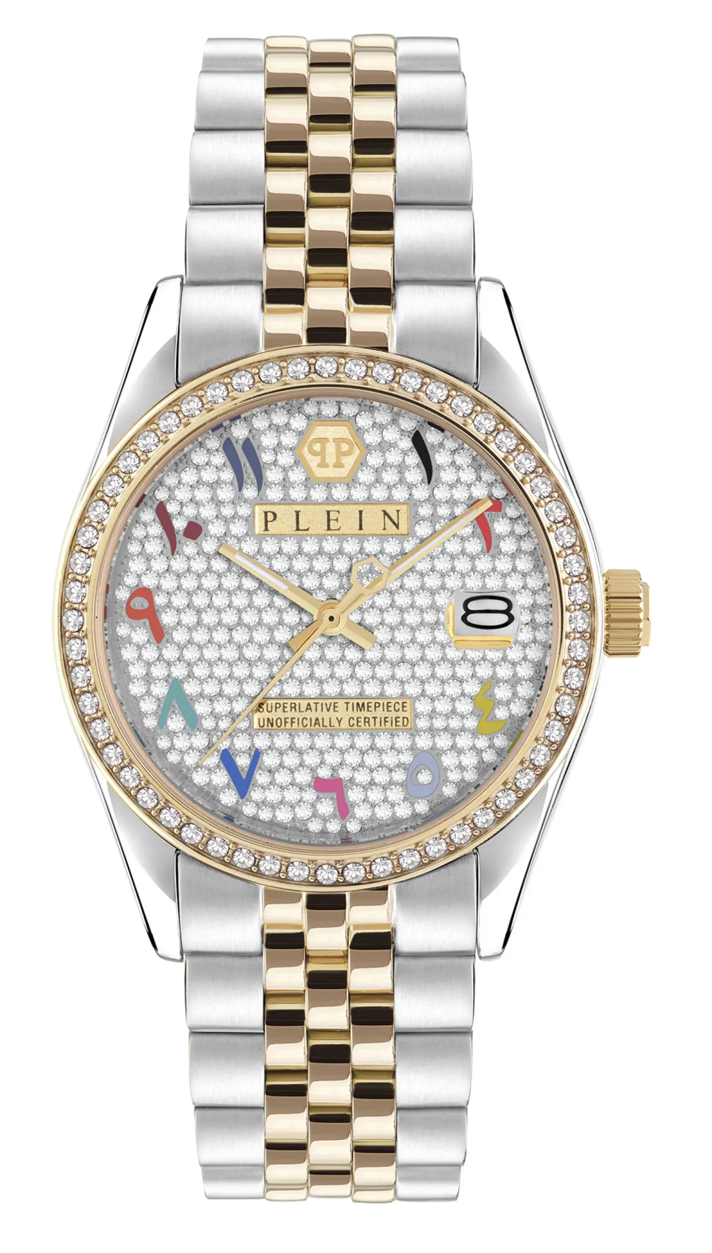 Philipp Plein Damenuhr Date Superlative