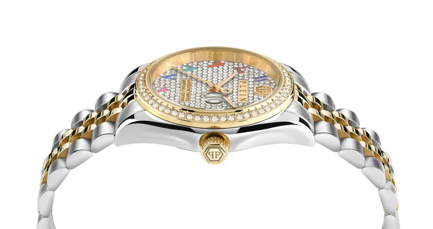 Philipp Plein Damenuhr Date Superlative