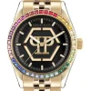 Philipp Plein Damenuhr Date Superlative Rainbow