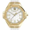 Philipp Plein Damenuhr Lady Royal PWBDA0224 Gold Weiß 39 mm