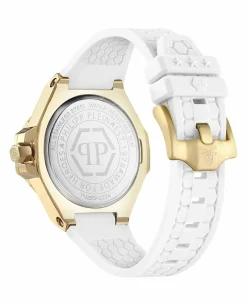 Philipp Plein Damenuhr Lady Royal PWBDA0224 Gold Weiß 39 mm