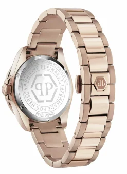 Philipp Plein Damenuhr LADY Empire PW2FA0425 Roségold Kristall Edelstahl 39 mm