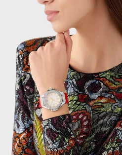 Philipp Plein Damenuhr Lady Royal PWBDA0124 Edelstahl Weiß 39 mm