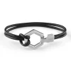 Philipp Plein Herren Armband Armkette Edelstahl Hexagon