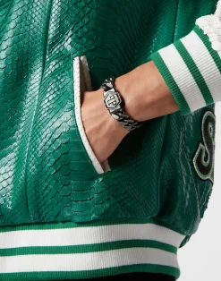 Philipp Plein Herren Armband Armkette Edelstahl Hexagon