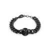 Philipp Plein Herren Armband Armkette Edelstahl 3D Skull