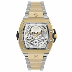 Philipp Plein Herren Uhr The $keleton 2.0 PWJFA0525 Automatik 44 mm