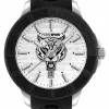 Philipp Plein Herren Uhr City Rush PSAEA0124 Edelstahl Silber Schwarz Silikon