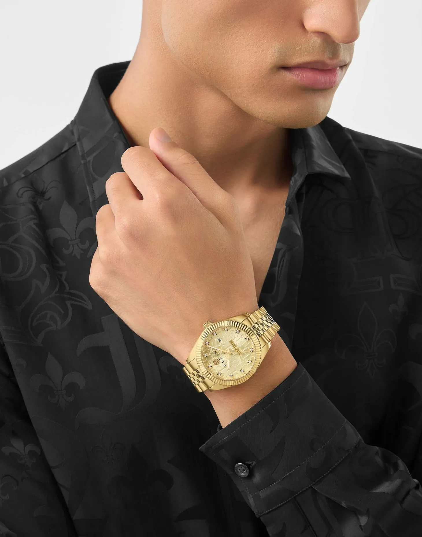 Philipp Plein Herrenuhr Date Superlative