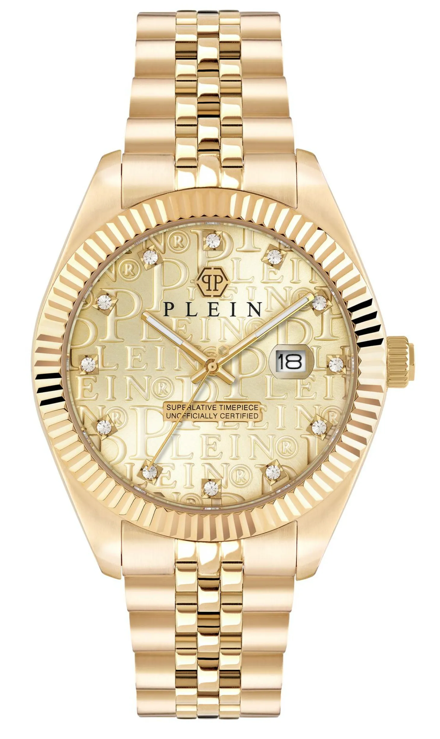 Philipp Plein Herrenuhr Date Superlative