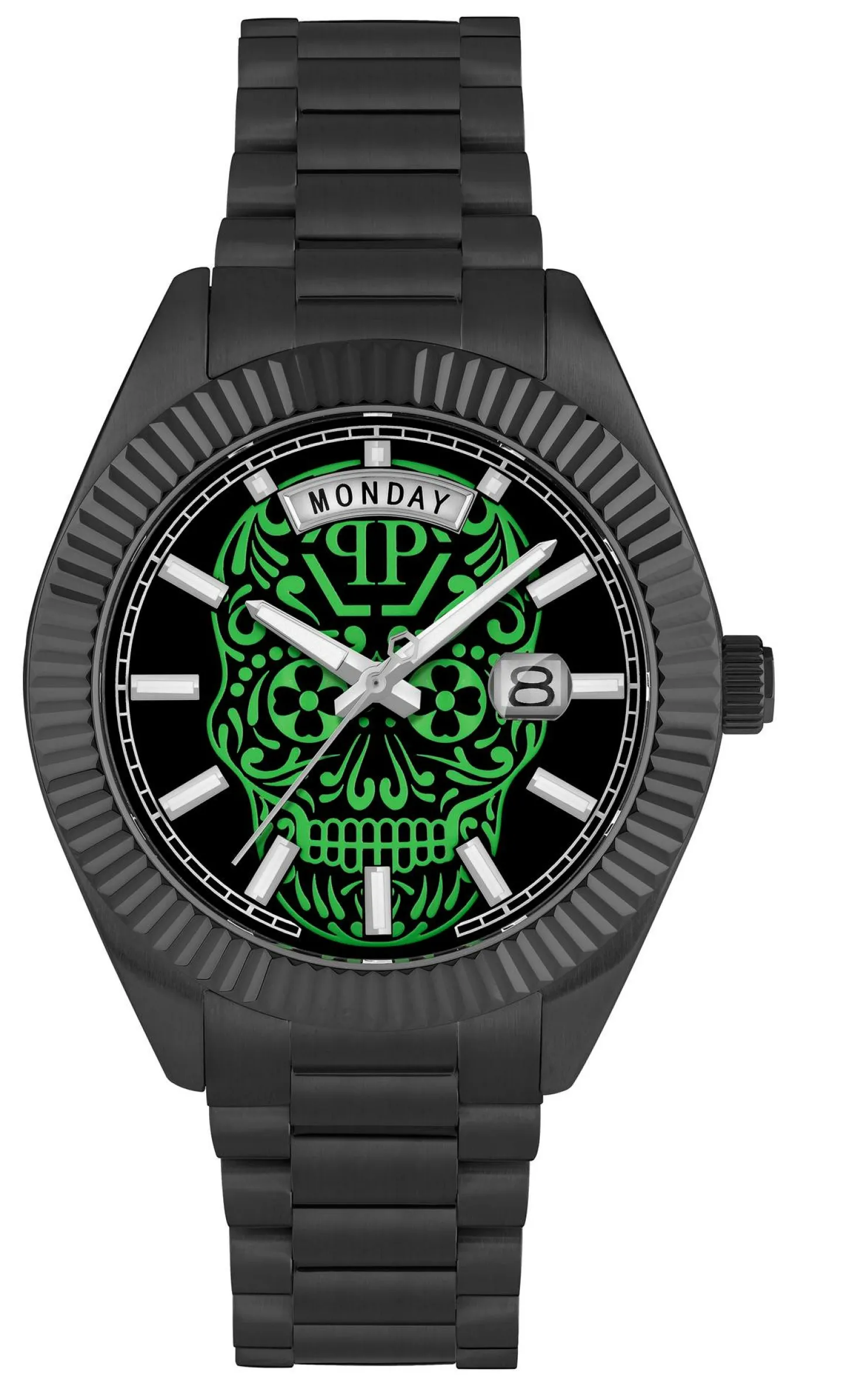Philipp Plein Herrenuhr Date Superlative