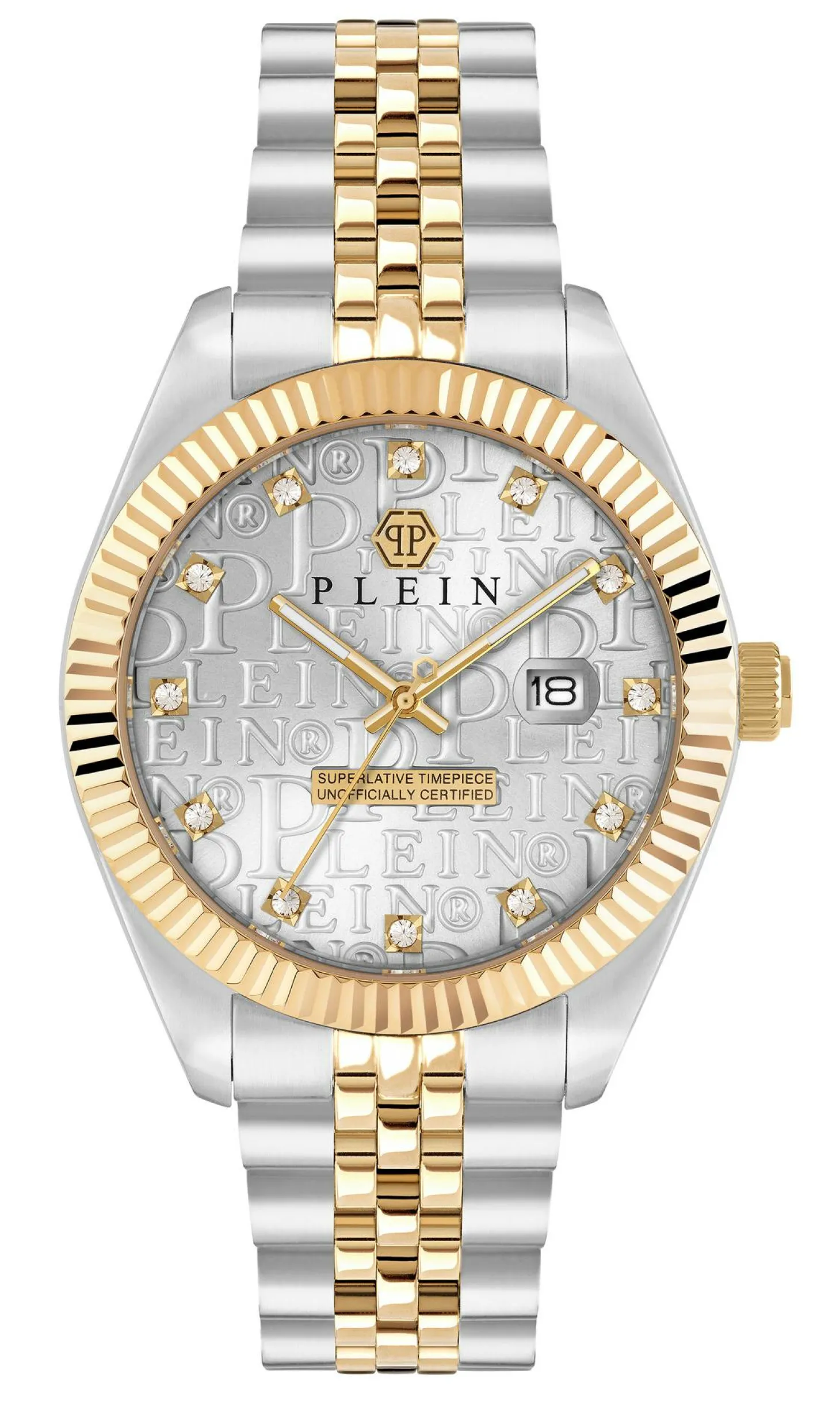 Philipp Plein Herrenuhr Date Superlative