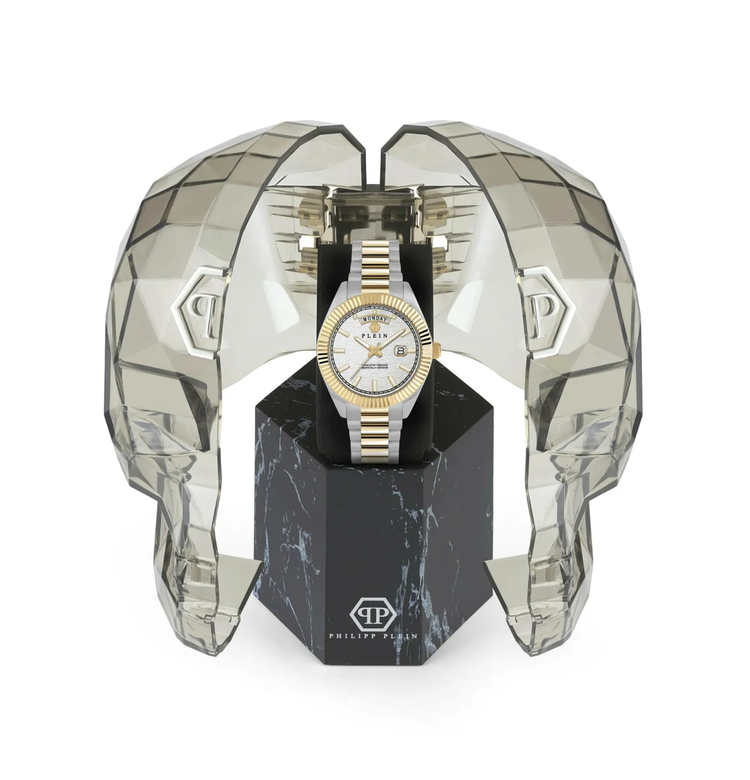 Philipp Plein Herrenuhr Date Superlative