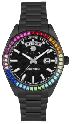 Philipp Plein Herrenuhr Date Superlative Rainbow