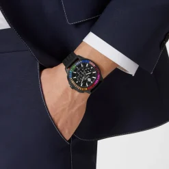 Philipp Plein Herrenuhr $pectre Chrono Rainbow
