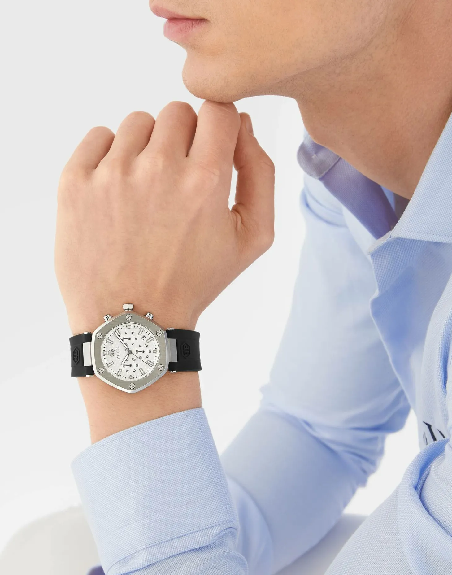Philipp Plein Herrenuhr The Hexagon Chrono