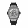 Philipp Plein Herrenuhr The $keleton Frosted Automatik PWJFA0925 Silber