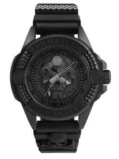 Philipp Plein Herrenuhr The $kull Titan Schwarz PWAAA0721