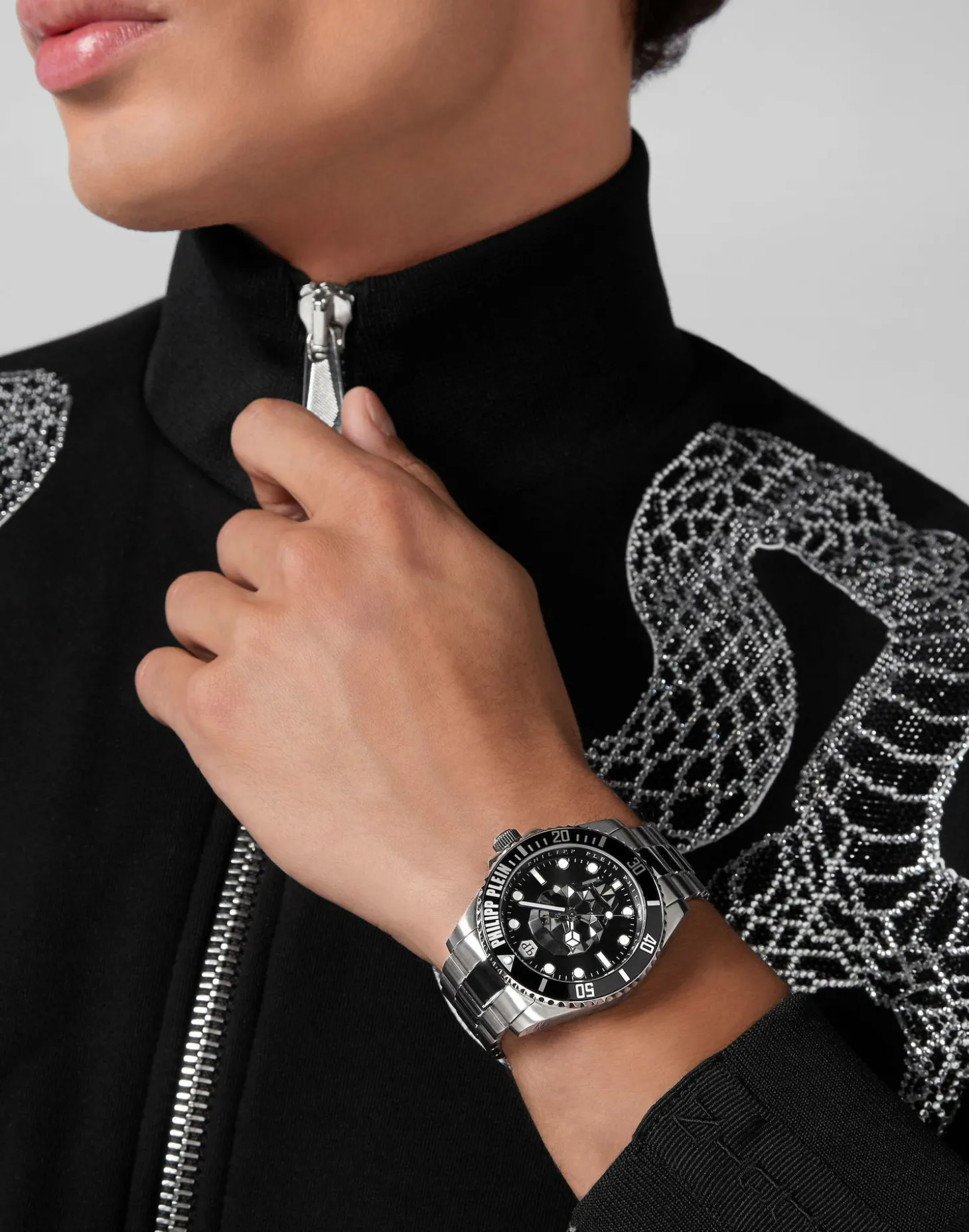 Philipp Plein Herrenuhr The $kull Diver